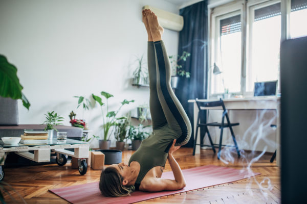 smart products for indoor yoga