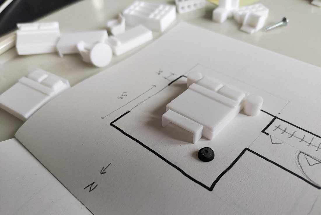 feng shui room map